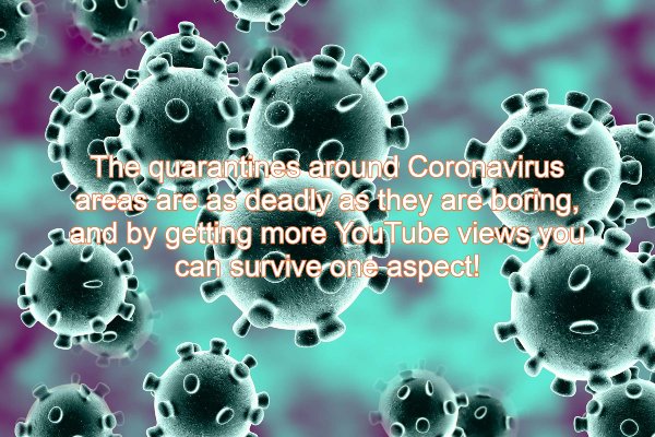 coronavirus youtube views get more